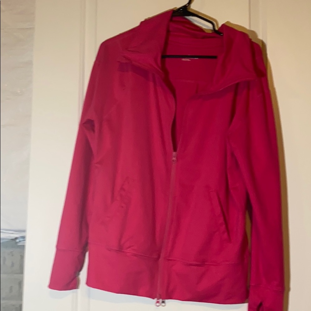 Zip up relaxed fit jacket